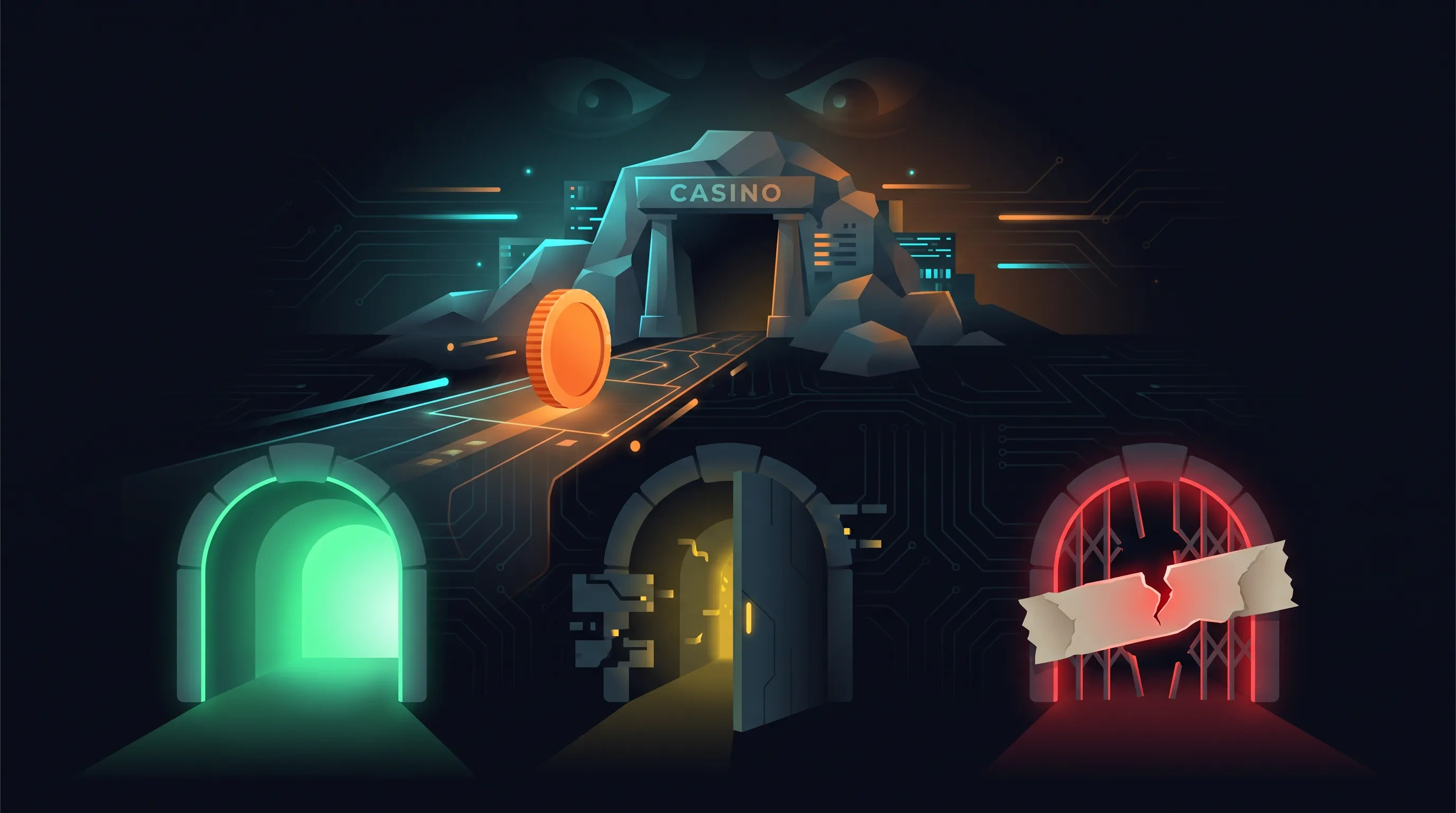 Illustration for VPN and Tor at Monero Casinos