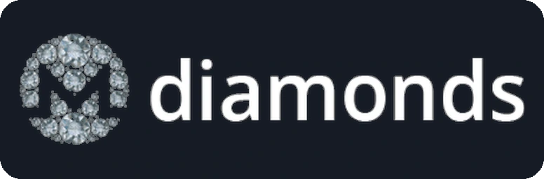 XMR diamonds logo