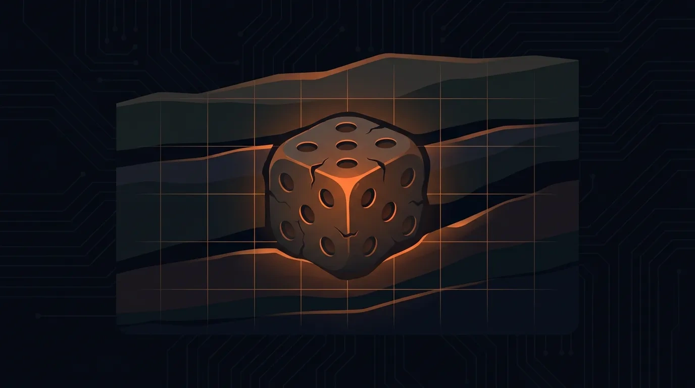 Editorial illustration for the MoneroDice.net meta-review